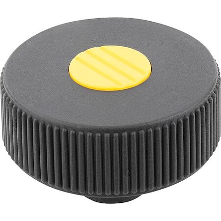 Kipp Knurled Wheels components stainless, internal thread, Style K, metric K0261.21057